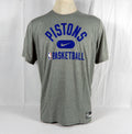 2021-22 Detroit Pistons Team Issued Grey Training Shirt Nike DA9432-063 XL 14S