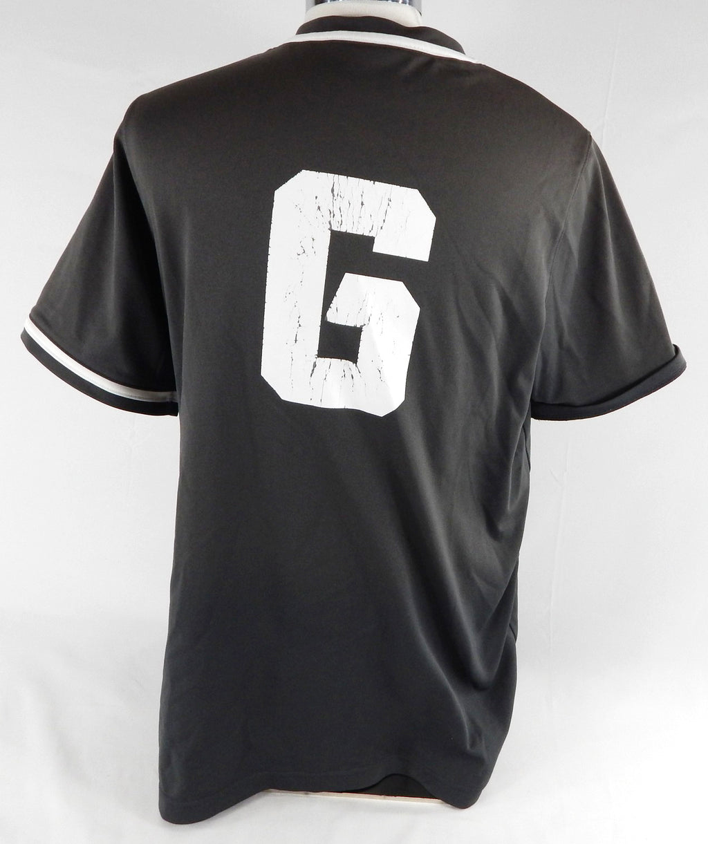 2020 Texas Christian TCU Frogs #6 Game Issued Grey Practice Jersey Baseball L 91 Pic2
