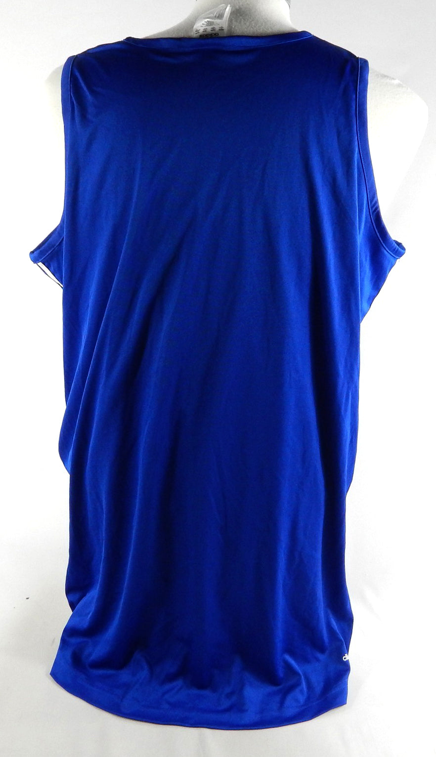 2016-17 Kansas Jayhawks Game Issued Blue and Grey Reversible Practice Jersey 2 Pic2