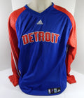 2000s Detroit Pistons #42 Game Used Blue Shooting Shirt 3XL tall DP53469