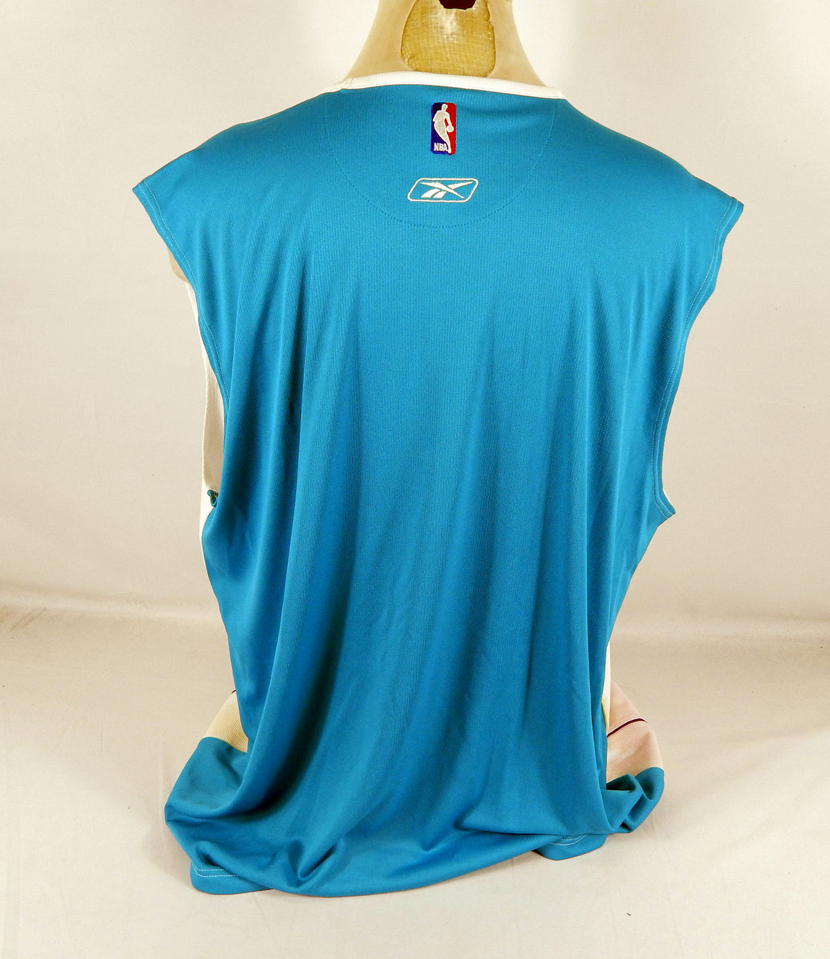 2000s New Orleans Hornets Game Issued White Tank Top Shirt 3XLT DP72338 Pic2