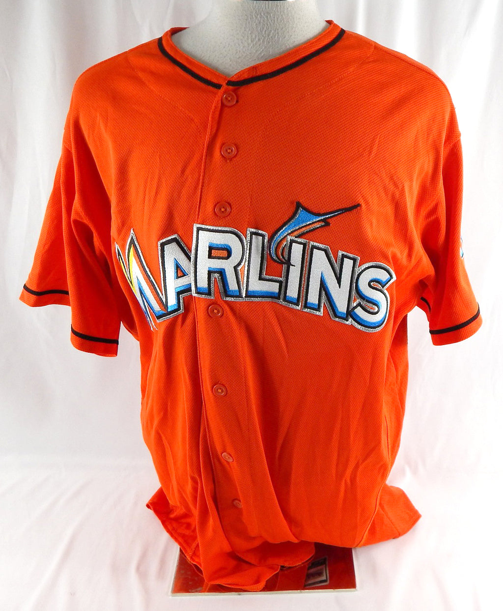 Miami Marlins Davis #51 Game Used Orange Jersey 52 DP113195