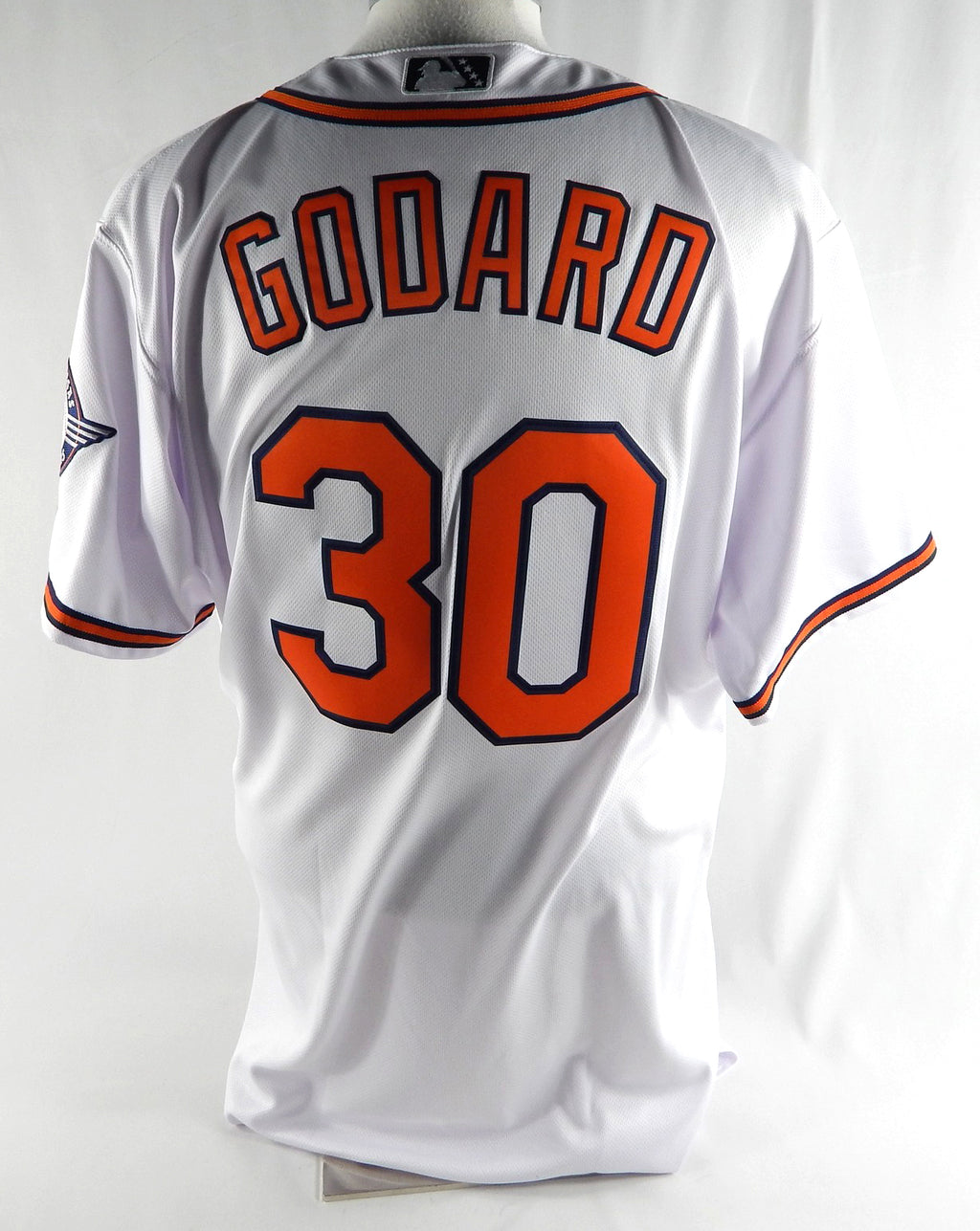 2024 Las Vegas Aviators Javier Godard #30 Game Used White Jersey 46 234 Pic2