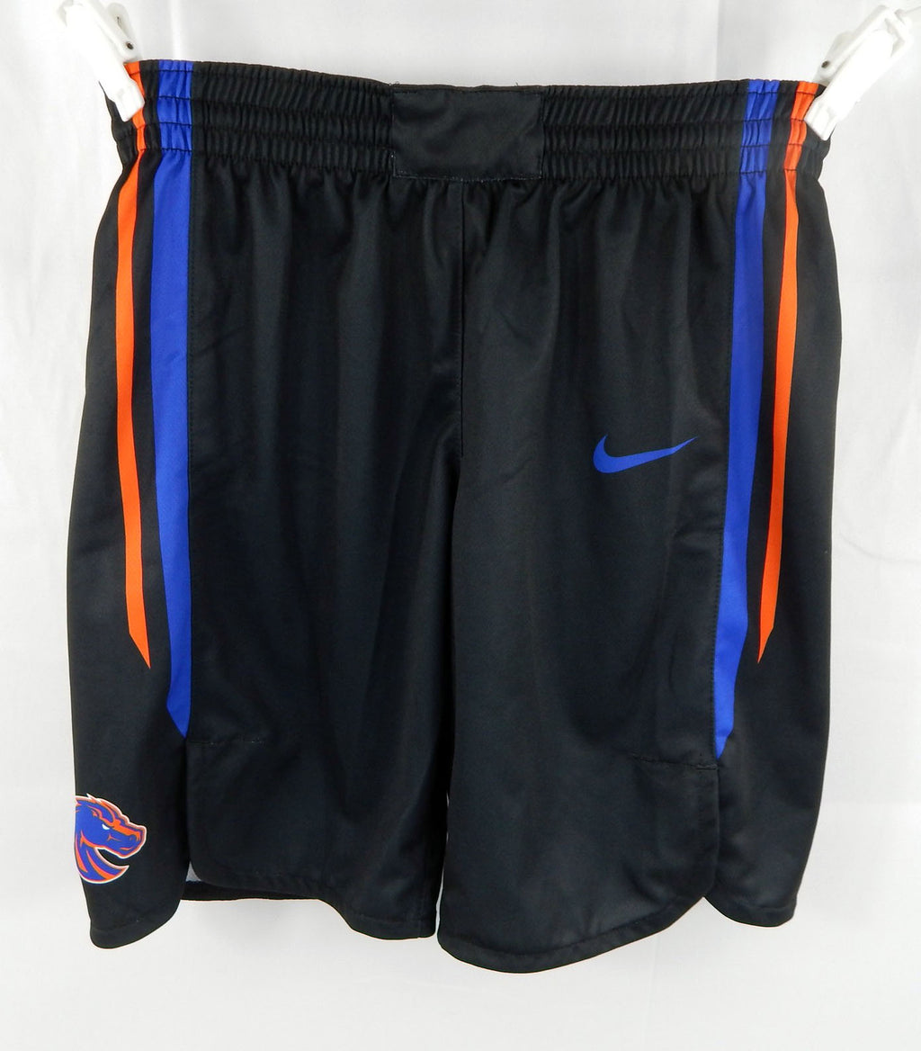 2021-22 Boise State Broncos Game Used Black Shorts Basketball S 787