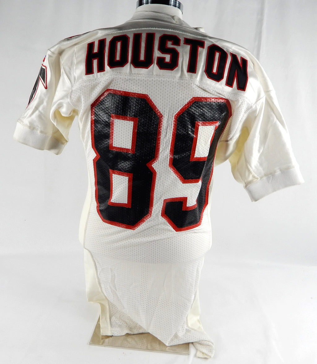 1994 Atlanta Falcons Harrison Houston #89 Game Issued White Jersey 75th P 40 6 Pic2