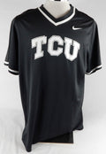 2020 Texas Christian Frogs #51 Game Issued Grey Practice Jersey Baseball XL 796