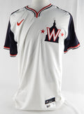 2024 Washington Nationals Zach Brzykcy #66 Game Issued White Jersey DC Alt 44 84