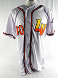 2024 Las Vegas Aviators Javier Godard #30 Game Used White Jersey 46 236