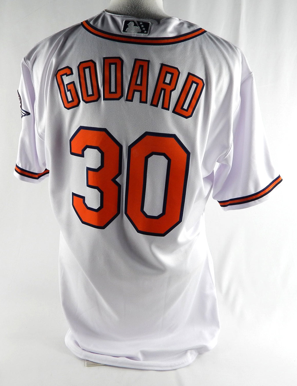 2024 Las Vegas Aviators Javier Godard #30 Game Used White Jersey 46 236 Pic2