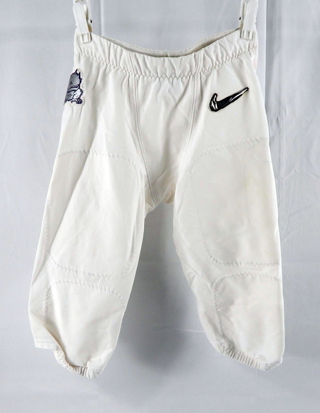2022 Texas Christian TCU Frogs #4 Game Used White Pants College Playoffs 28 9