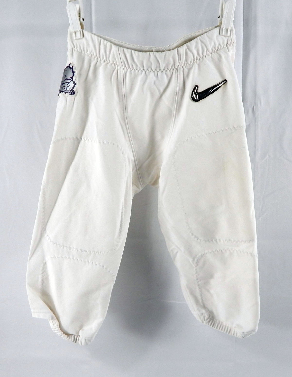 2022 Texas Christian TCU Frogs #4 Game Used White Pants College Playoffs 28 9