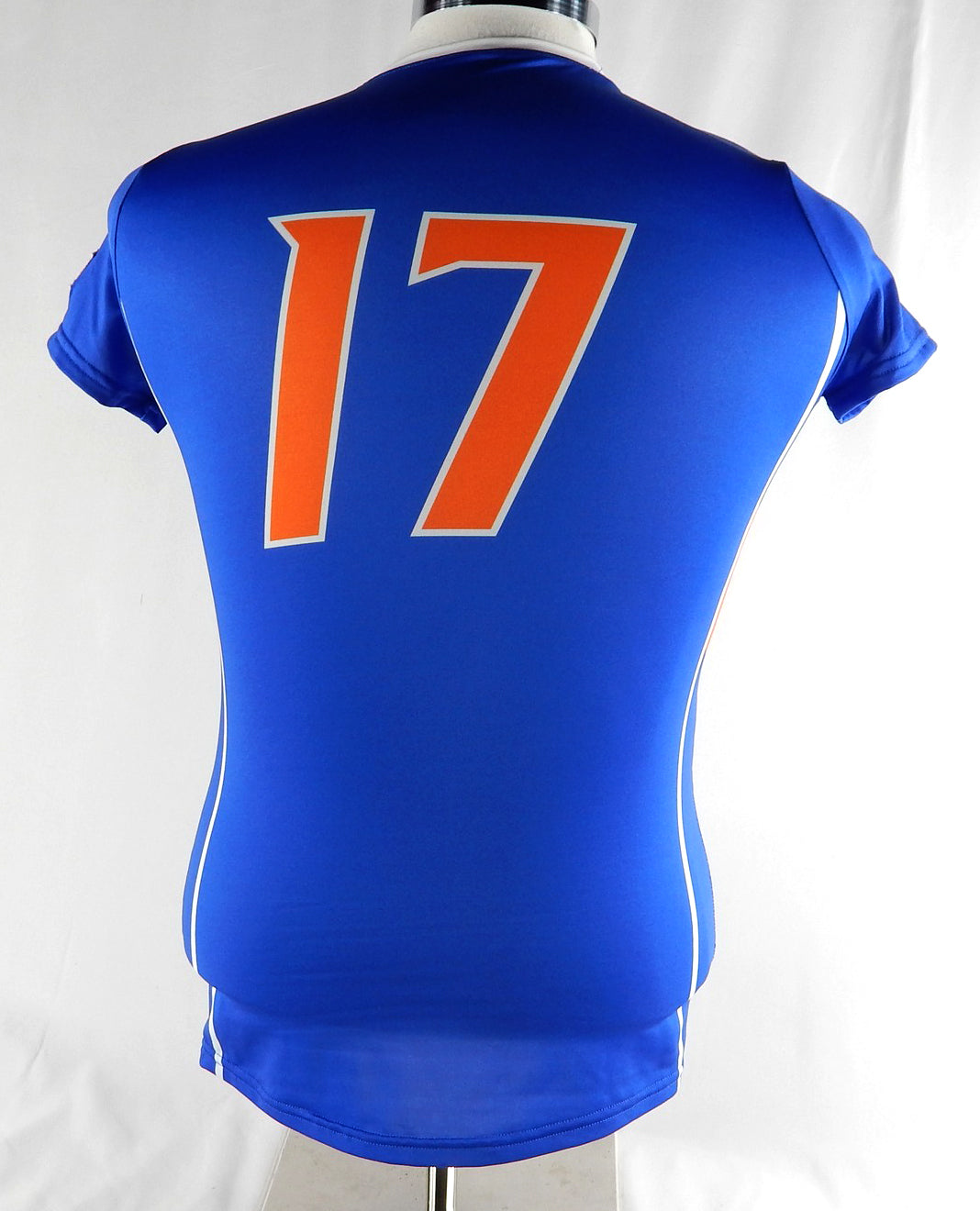 Boise State Broncos #17 Game Used Blue Jersey Womens Soccer S 737 Pic2