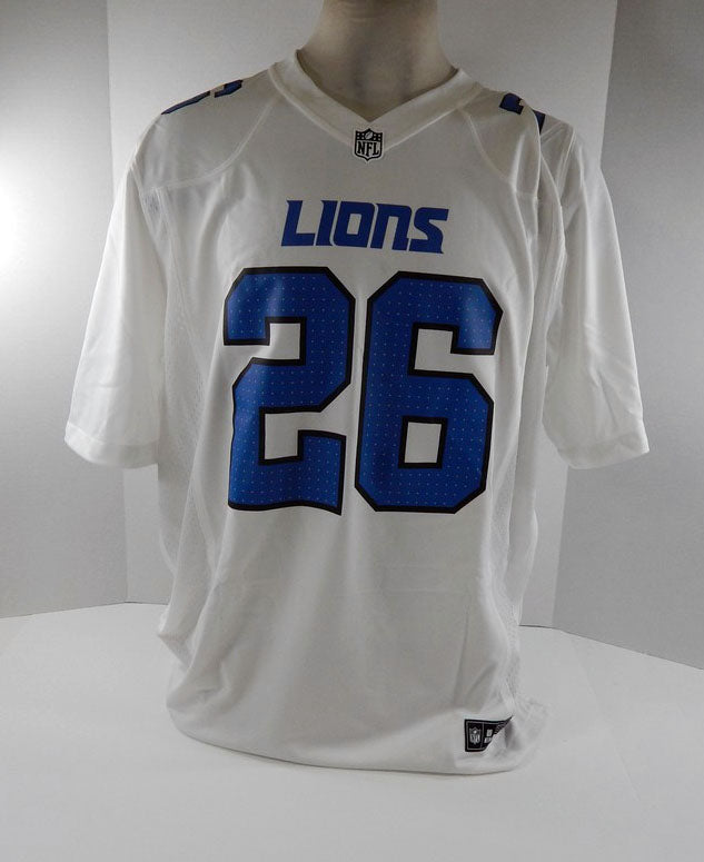 2024 Mens Detroit Lions Jahmyr Gibbs #26 Tundra White Jersey Nike NWT 49S