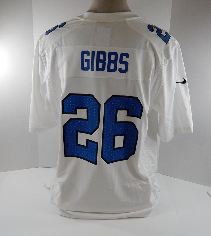 2024 Mens Detroit Lions Jahmyr Gibbs #26 Tundra White Jersey Nike NWT 49S Pic2