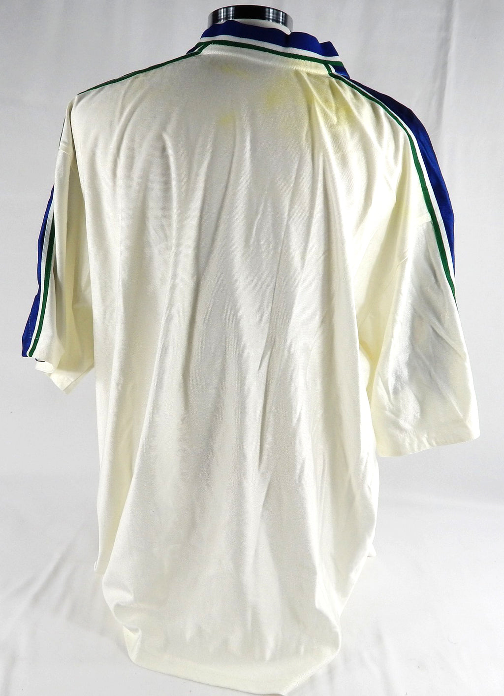 1999-00 Dallas Mavericks Game Issued White Shooting Shirt 3XL DP86871 Pic2