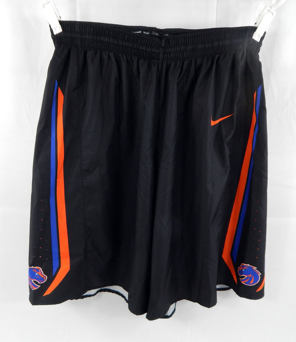 2015-16 Boise State Broncos #1 Game Used Black Shorts Basketball XL 794