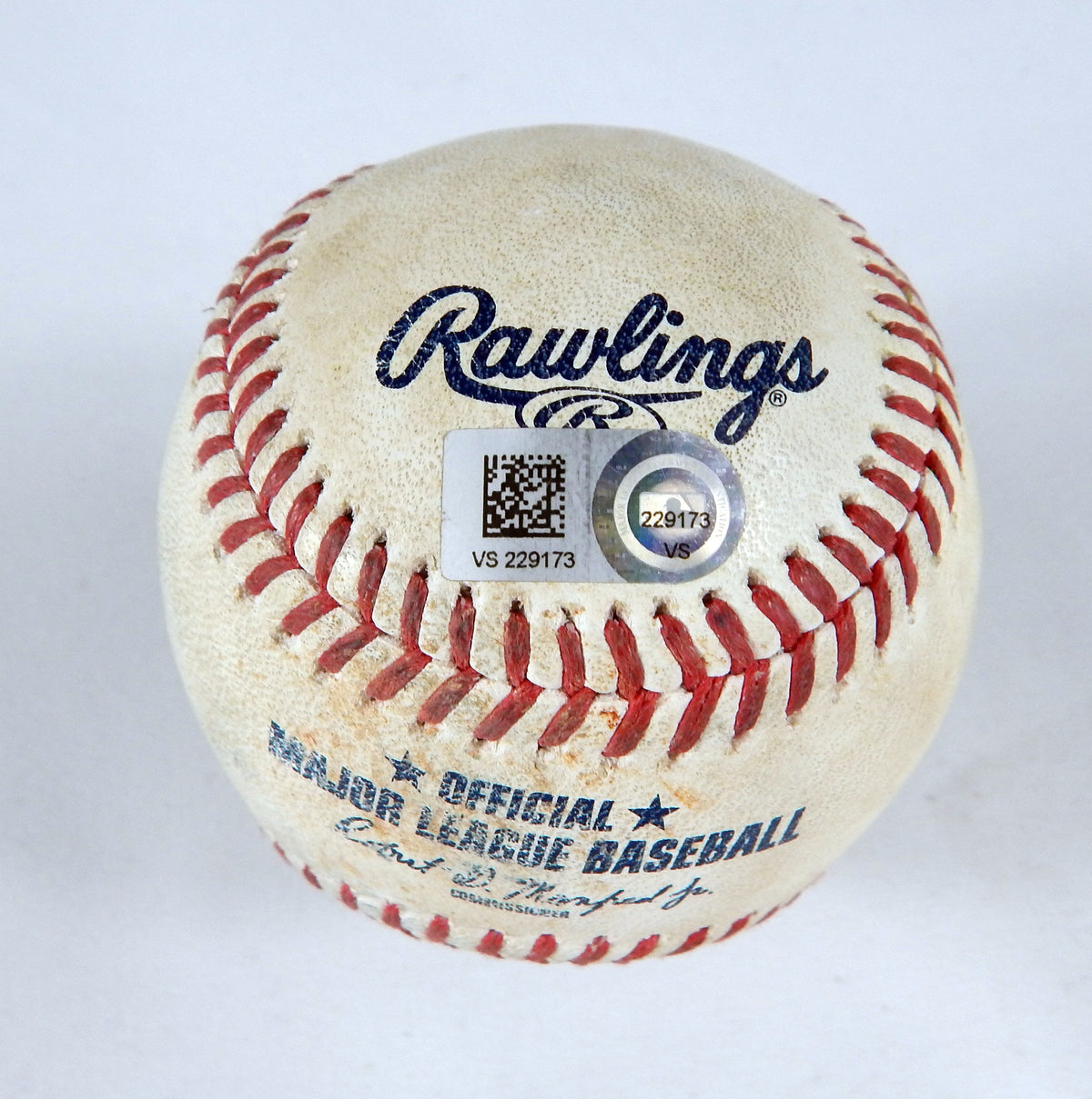 2023 Diamondbacks Nationals Game Used Baseball Zach Davies Alex Calls Single Pic2