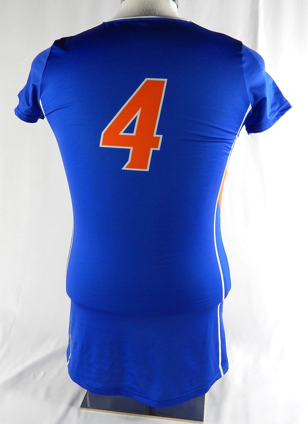 Boise State Broncos #4 Game Used Blue Jersey Womens Soccer M 743 Pic2