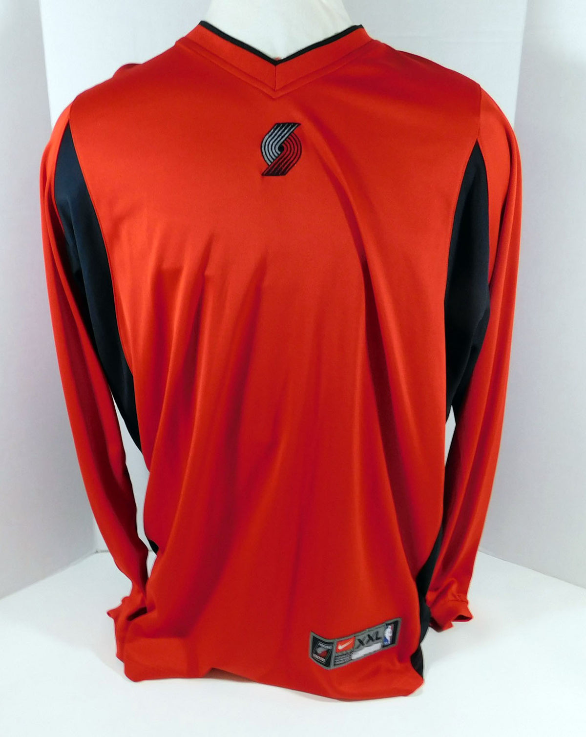 2003-04 Portland Trail Blazers Matt Carroll #31 Game Used Red Shooting Shirt 5