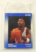 1990 Star Mark Aguirre Trading Card Set (14) In Factory Sealed Bag