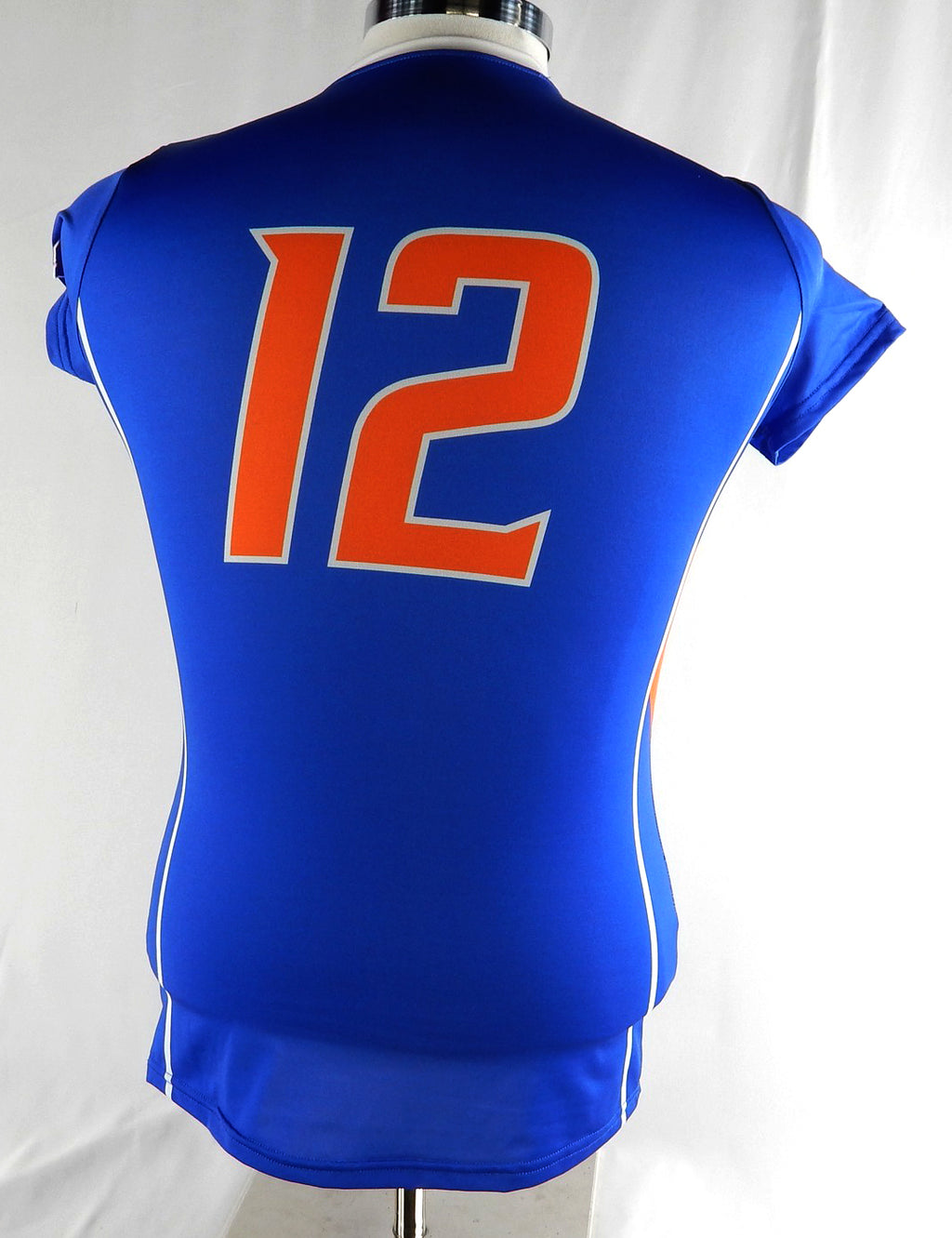 Boise State Broncos #12 Game Used Blue Jersey Womens Soccer S 744 Pic2