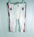 Indiana Hoosiers #61 Game Used White Pants L DP62436