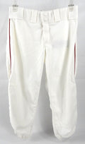 2000s Alabama Crimson Tide Game Issued White Pants Baseball 30 DP86712
