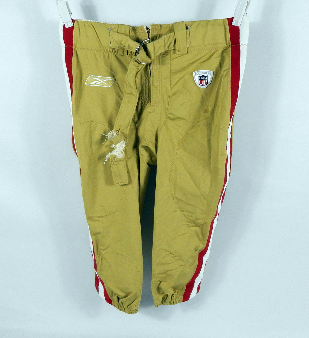 2010 San Francisco 49ers Game Issued Gold Pants 40 668