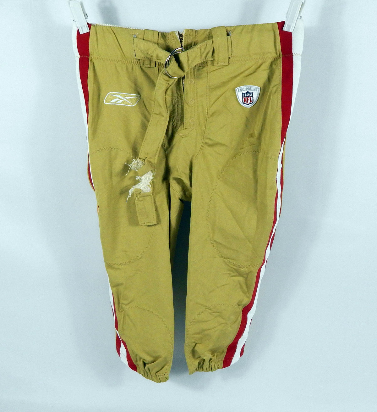 2010 San Francisco 49ers Game Issued Gold Pants 40 668