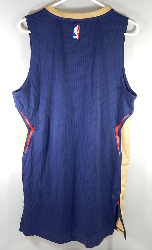 New Orleans Pelicans Adidas Team Issued Practice Basketball Jersey Blue 3XL +4" Pic2