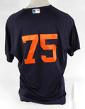 2020 Detroit Tigers Nolan Blackwoo #75 Game Issued Pos Used Navy Jersey BP ST 7