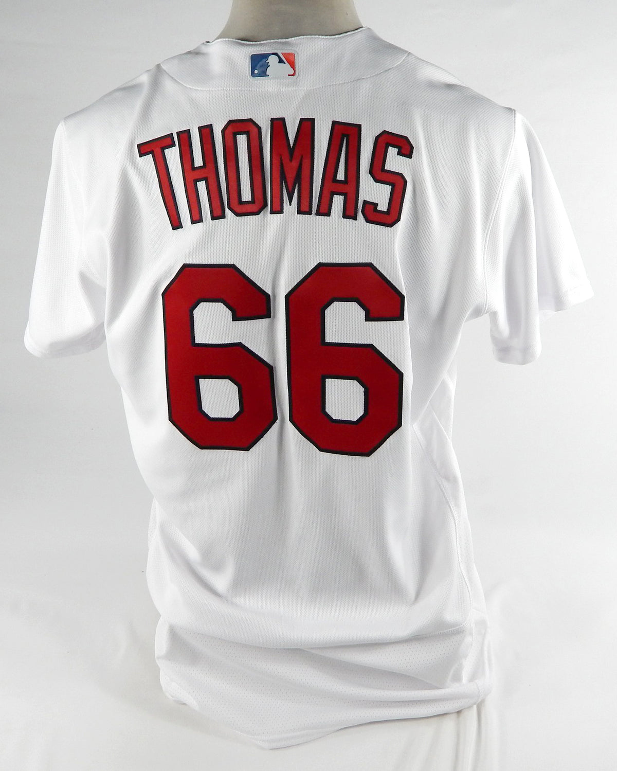 2020 St. Louis Cardinals Connor Thomas #66 Game Issued White Jersey 46 DP72527