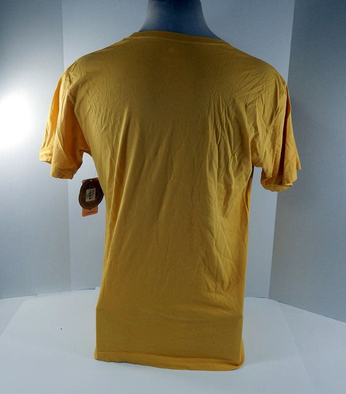 Womens Detroit Pistons Yellow Shirt Sportiqe NWT 53S Pic2