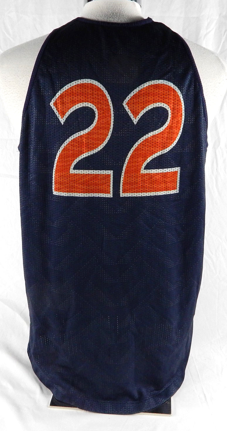 Auburn Tigers #22 Game Used Navy Practice Jersey Basketball L 173 Pic2