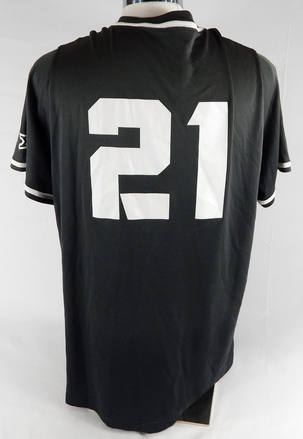 2020 Texas Christian TCU Frogs #21 Game Issued Grey Practice Jersey Baseball 04 Pic2