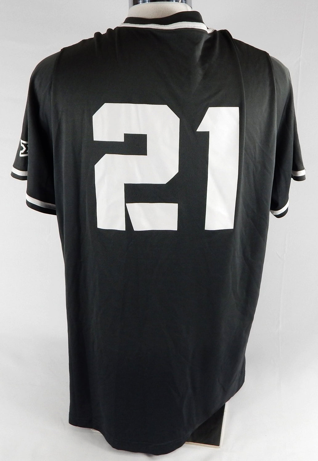 2020 Texas Christian TCU Frogs #21 Game Issued Grey Practice Jersey Baseball 04 Pic2