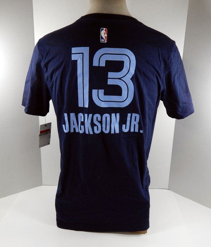 Mens Memphis Grizzlies Jaren Jackson Jr. #13 Navy Player T-Shirt Nike NWT L 7 Pic2