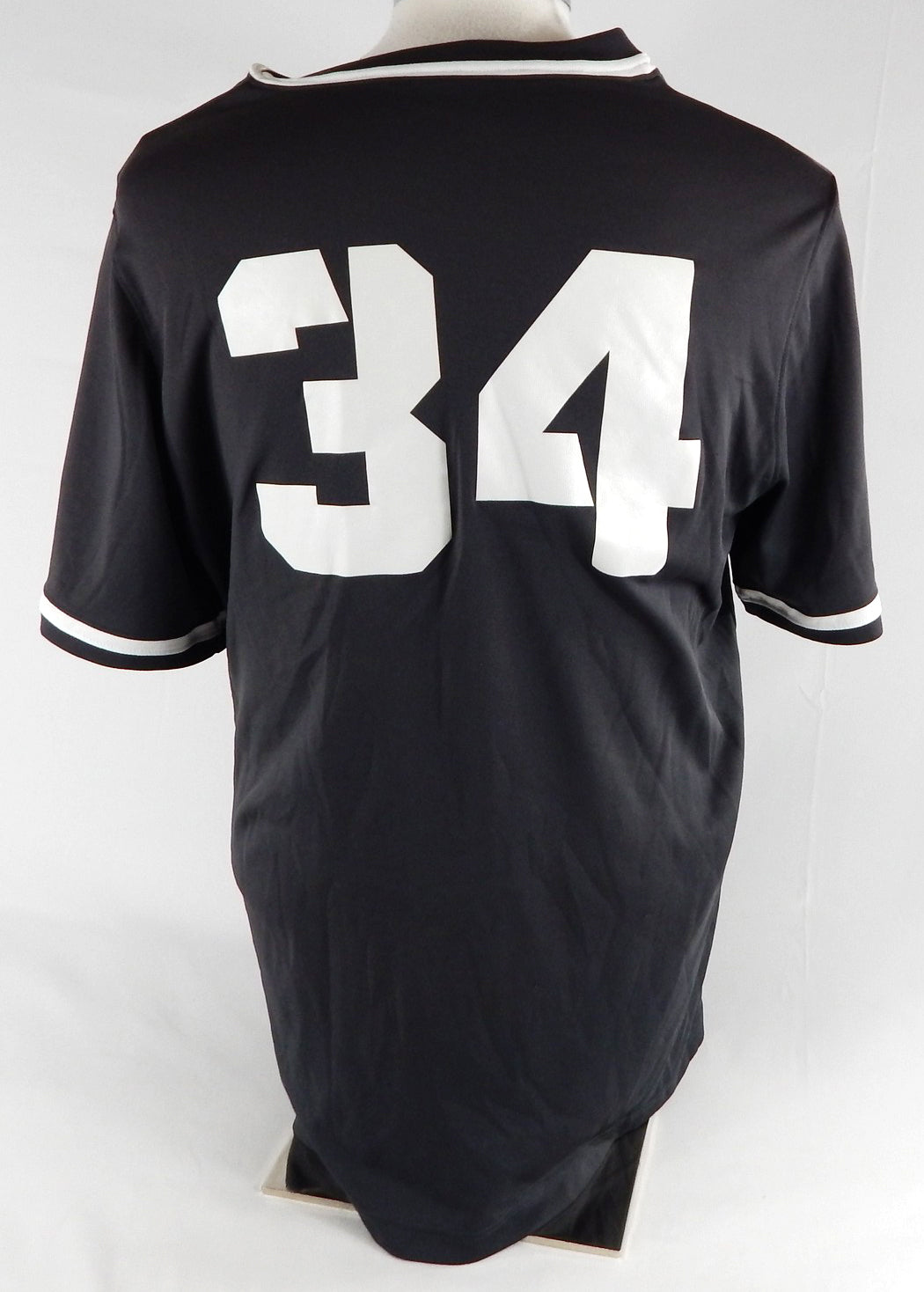 2020 Texas Christian TCU Frogs #34 Game Issued Grey Practice Jersey Baseball 05 Pic2