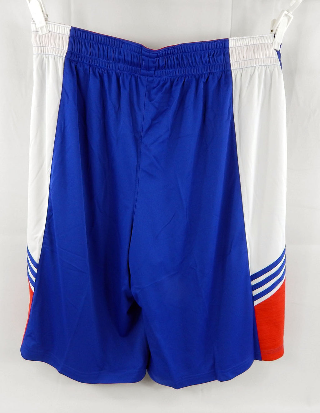 2014-15 Detroit Pistons Game Issued Blue Practice Shorts 2XL 802 Pic2