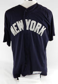 2017 New York Yankees Giovanny Gallegos #92 Game Issued Pos Used Navy Jersey STP