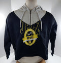 2022-23 Womens Utah Jazz Authentic Black Cropped Sweatshirt Wear Andrews NWT L 7