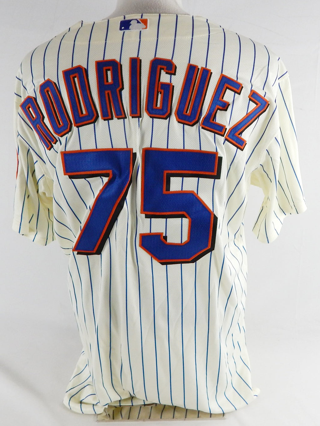 2011 New York Mets Francisco Rodriguez #75 Game Issued Cream Jersey 48 919 Pic2