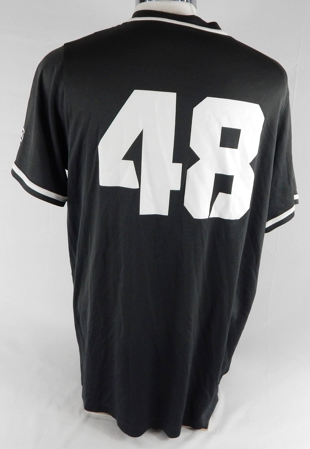 2020 Texas Christian TCU Frogs #48 Game Issued Grey Practice Jersey Baseball 06 Pic2