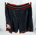 2000s Philadelphia 76ers Game Issued Black Shorts 38 DP72354