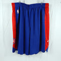 2018-19 Detroit Pistons Team Issued Blue Practice Shorts Nike 064-495 3XLT 34S