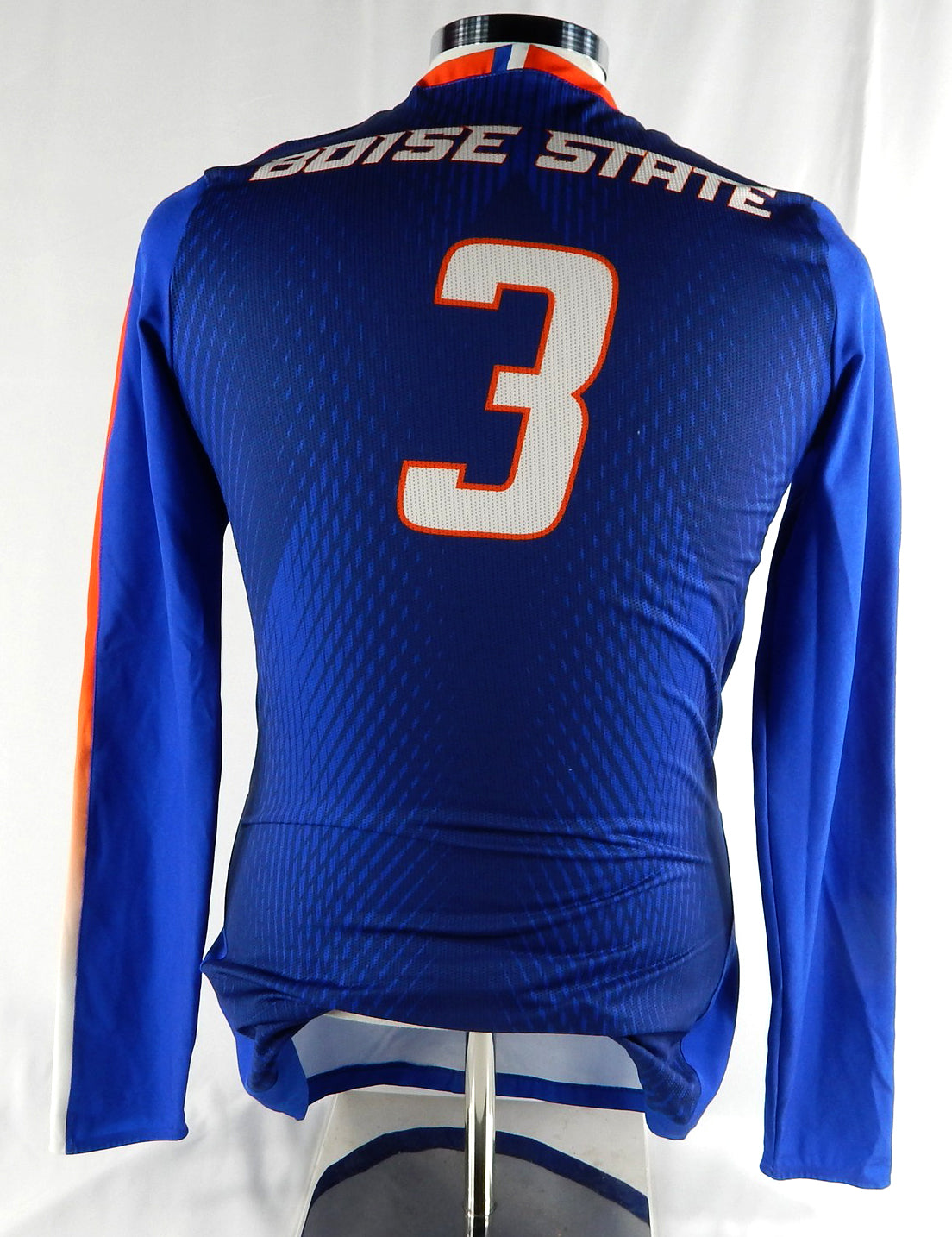2017 Boise State Broncos #3 Game Used Blue Jersey Womens Volleyball M 753 Pic2