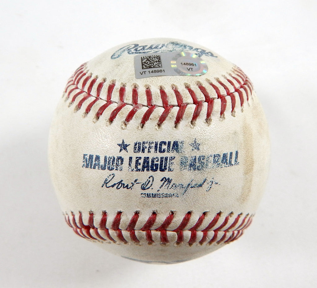 2023 Dodgers Game Used Baseball Bobby Miller Garcia Ball Ildemaro Vargas walks