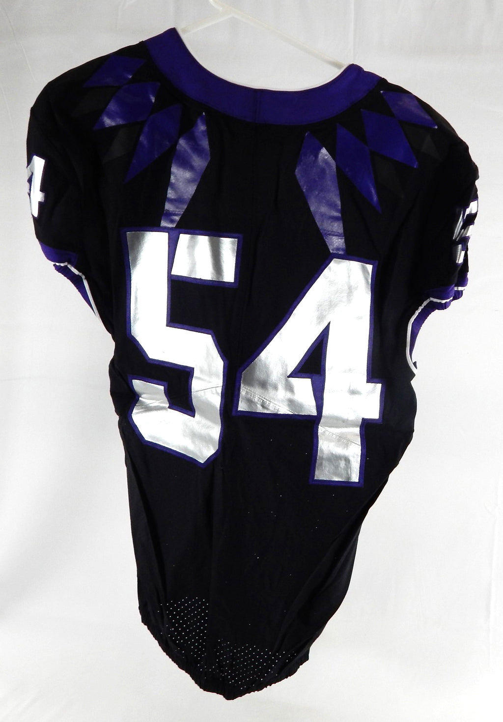 2019-24 Texas Christian TCU Frogs #54 Game Used Black Jersey Football NP R 46 89 Pic2