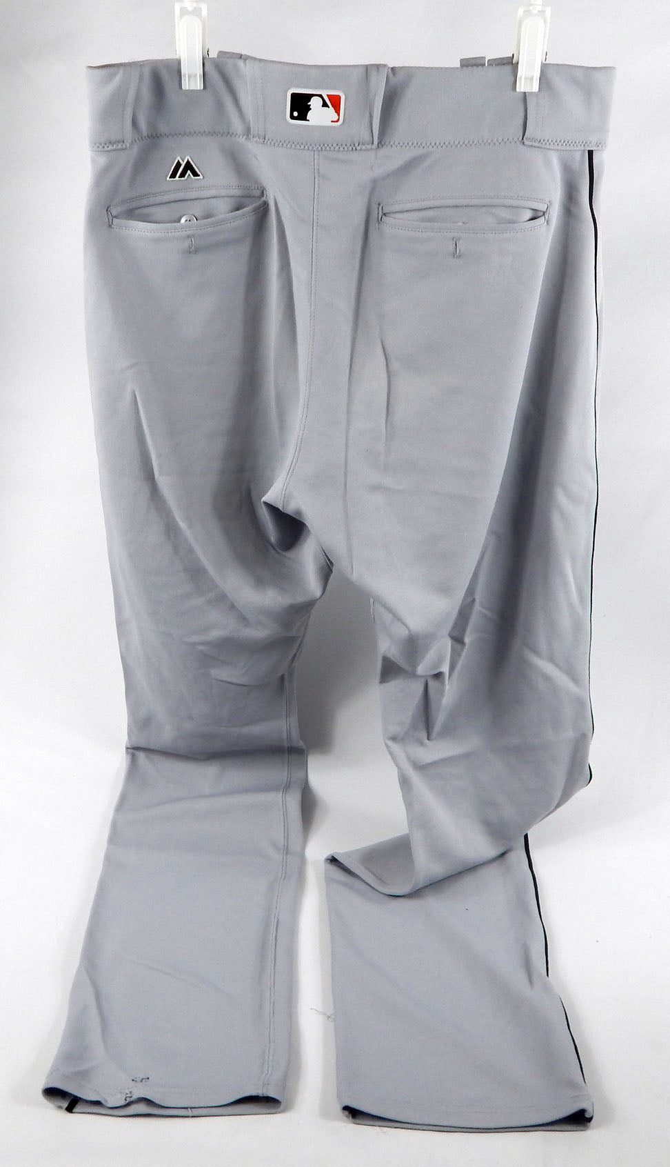 2016 Miami Marlins Nick Wittgren #64 Game Used Grey Pants 37-42-36 DP102384