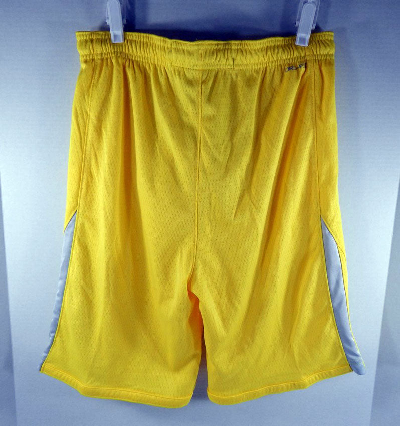 2022-23 Youth Utah Jazz Authentic Yellow Game Shorts Nike NWT L 78S Pic2